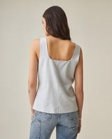 Women´s Linen Blouse - Blue 63_712H008_AZU134111_6