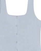 Women´s Linen Blouse - Blue 63_712H008_AZU134111_8