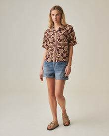 Women´s Resort Shirt - Brown 63_712H010_CAF191321_3