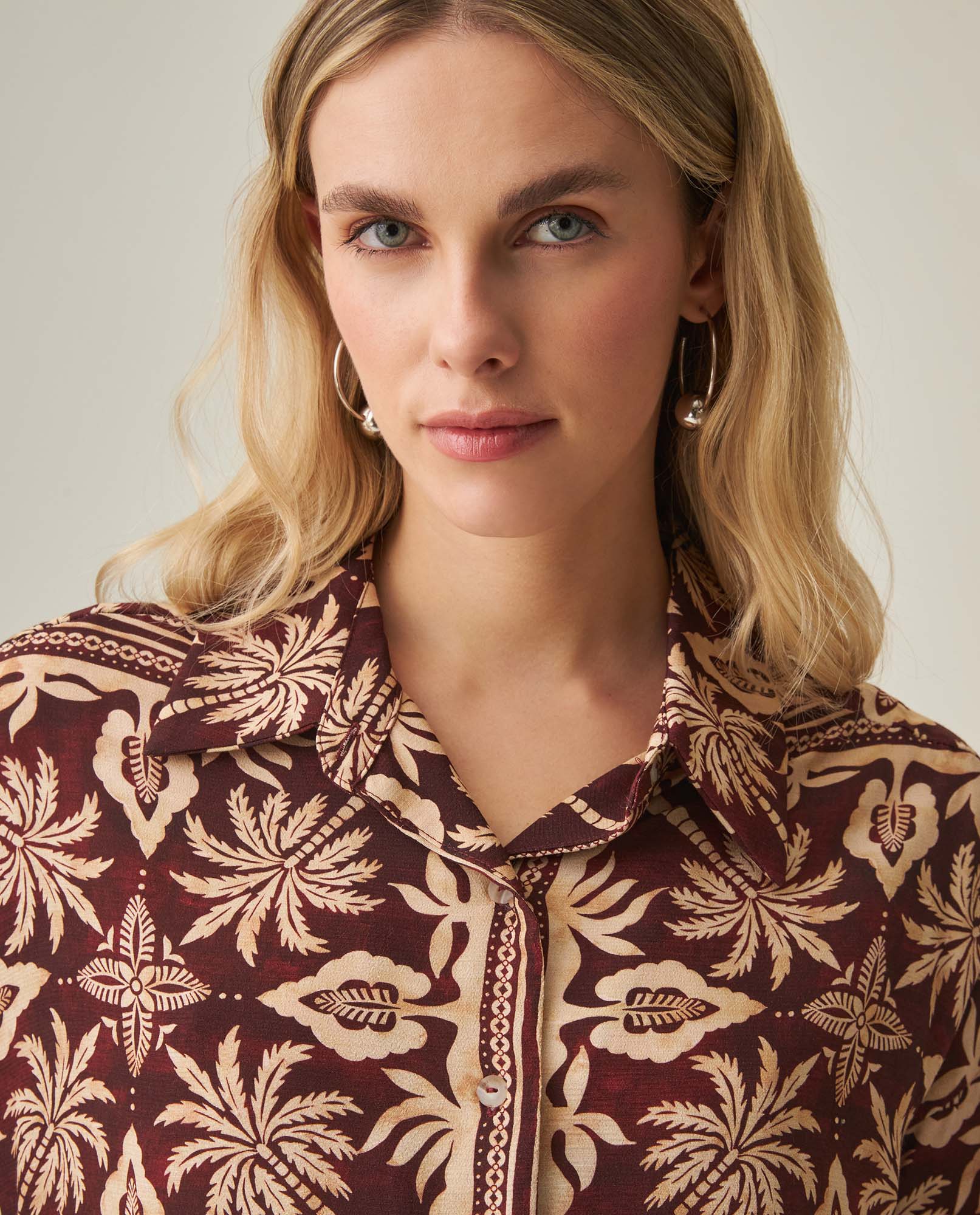 Women´s Resort Shirt - Brown 63_712H010_CAF191321_5