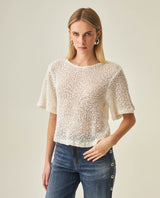 Women´s Sequin Crop Top - Raw 63_712H011_CRU110606_0
