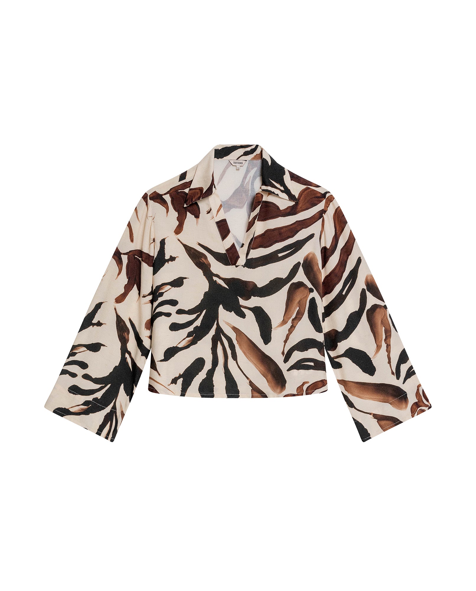 Women´s Linen Blouse - Raw 63_712H012_CRU120605_4