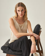 Women´s Sleeveless Blouse - Raw 63_712H013_CRU120908_3