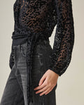 Women´s Wrap-Front Blouse - Black 63_712H015_NEG194003_5