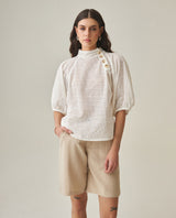 Women´s Textured Top - White 63_712H019_BLA110601_3