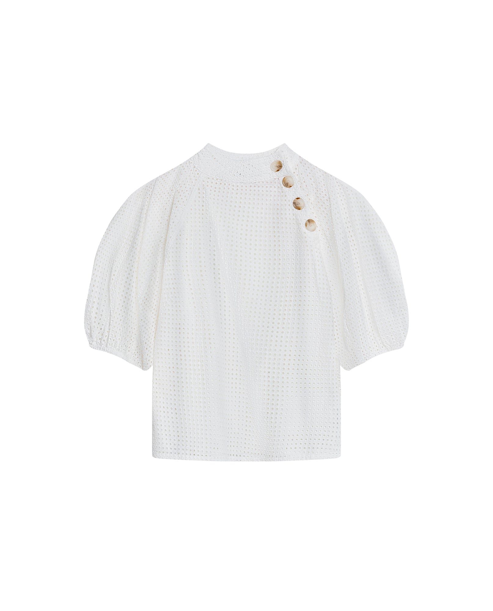 Women´s Textured Top - White 63_712H019_BLA110601_4