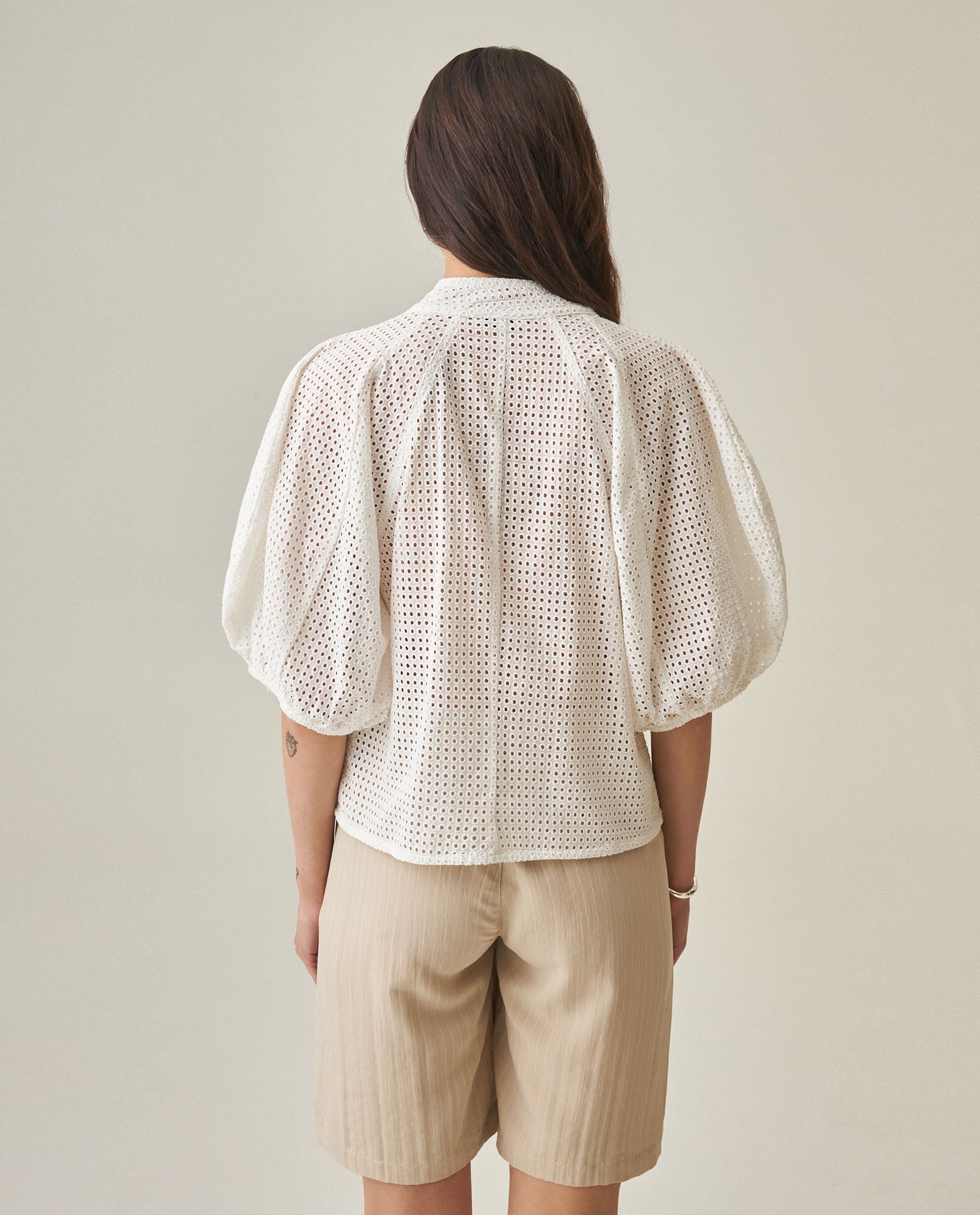 Women´s Textured Top - White 63_712H019_BLA110601_6
