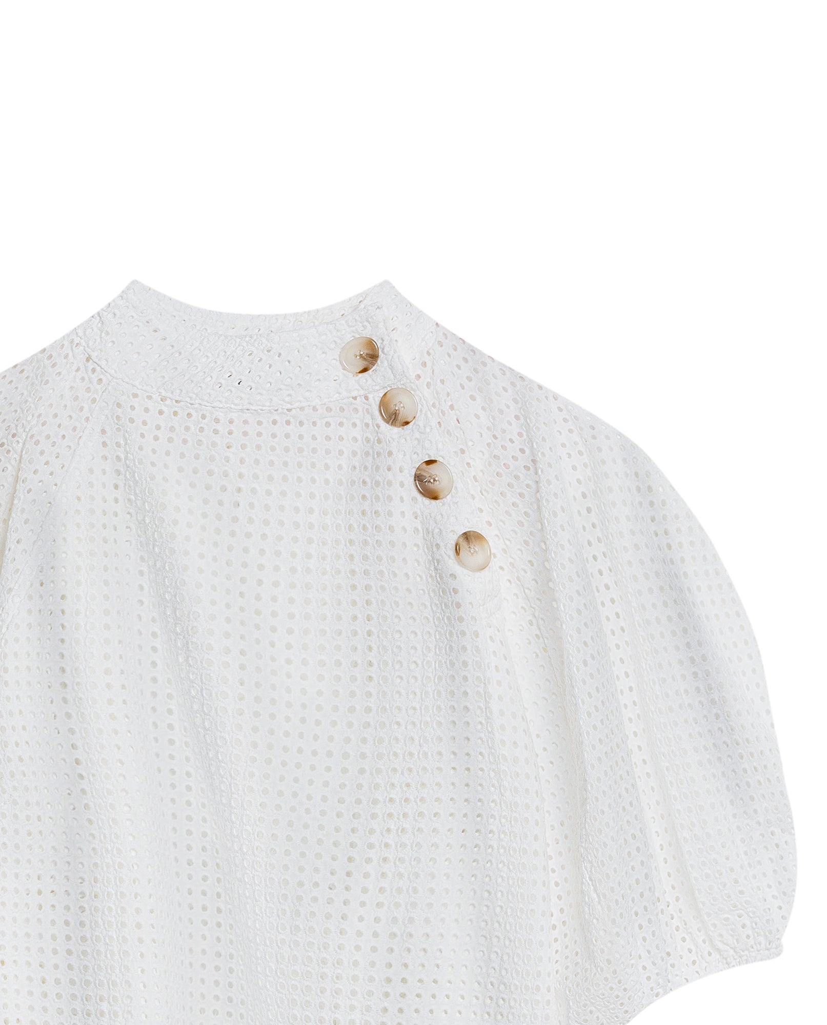 Women´s Textured Top - White 63_712H019_BLA110601_8