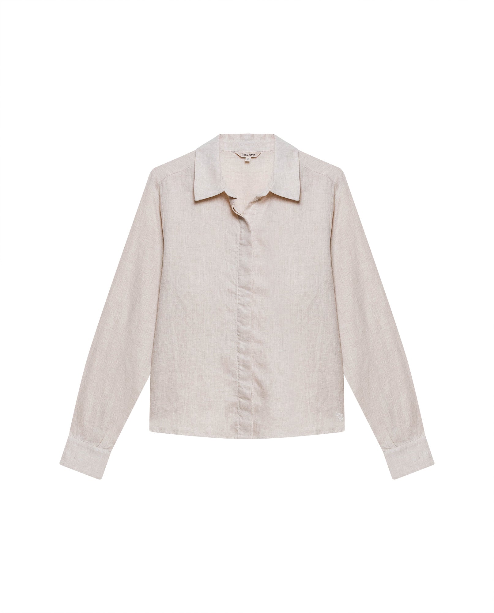 Women´s Linen Shirt - Raw 63_712H020_CRU144500_4