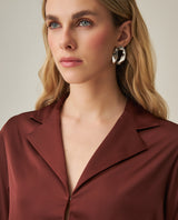 Women´s Cropped Blouse - Brown 63_712H021_CAF191321_5