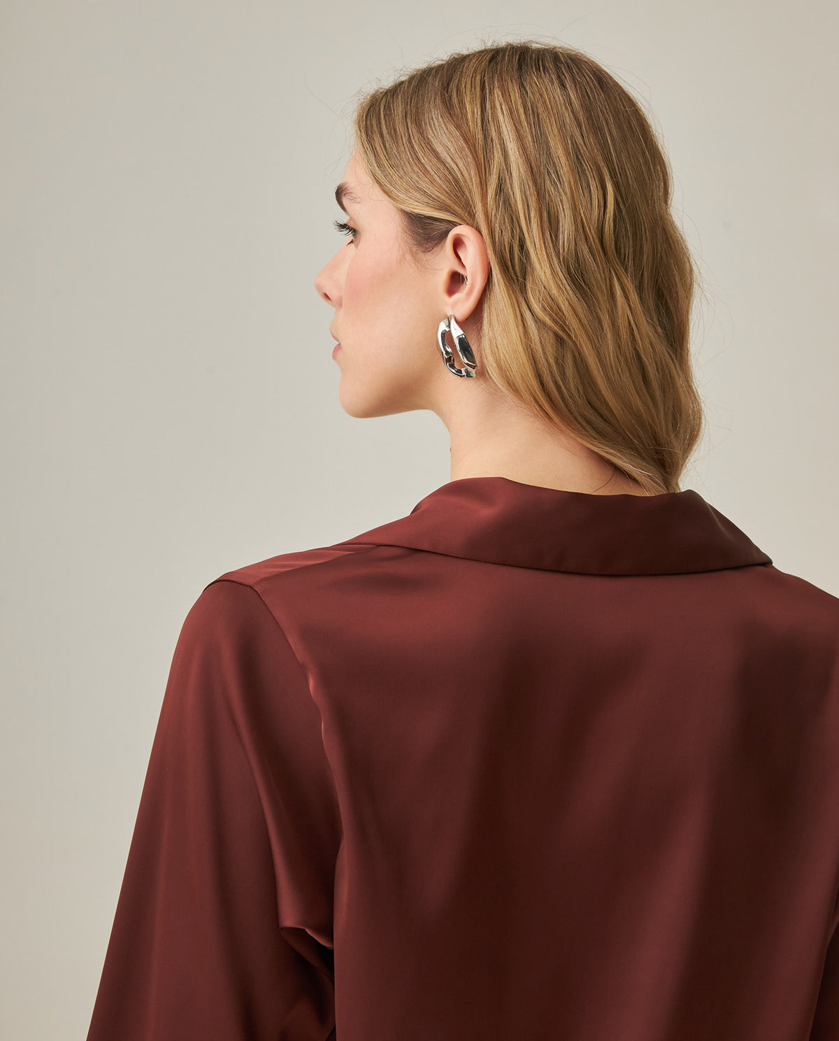 Women´s Cropped Blouse - Brown 63_712H021_CAF191321_6