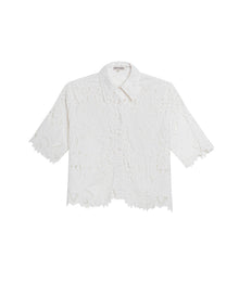 Womens Floral Lace Shirt - Raw 63_714H003_CRU110103_3