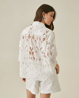 Womens Floral Lace Shirt - Raw 63_714H003_CRU110103_6