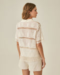 Womens Lace Insert Shirt - Raw 63_714H009_CRU110103_6