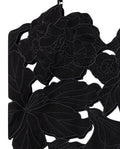 Womens V-Neck Cutwork Embroidered Top - Special Collection - Black 63_714H501_NEG194007_6