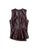 Womens Lambskin Leather Convertible Top - Special Collection - Red 63_717H503_ROJ191617_6