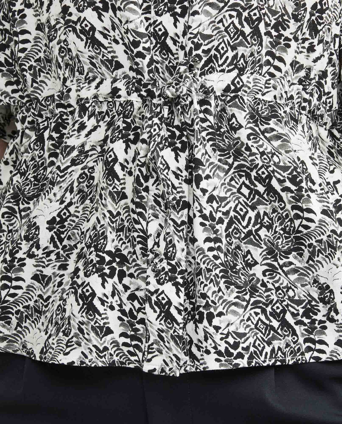 Women´s Viscose Peplum Shirt - Raw 63_719F011_CRU110107_5