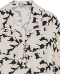 Women's Nature Print Wide Shirt in Viscose, Tidemark - 7