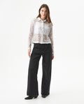 Women's Sequined Regular Fit Shirt in Polyester Stretch Blend, Ballroom - 3