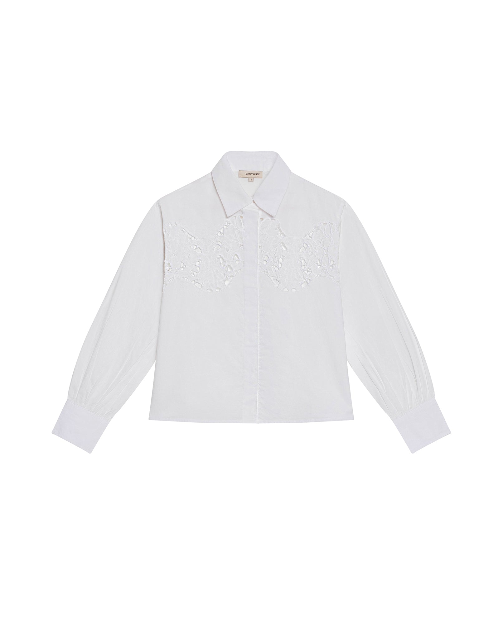 Camisa Silueta Slim para Mujer - White 63_719G009_BLA110601_3
