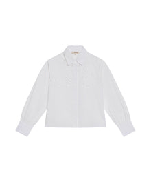 Camisa Silueta Slim para Mujer - White 63_719G009_BLA110601_3