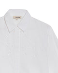 Camisa Silueta Slim para Mujer - White 63_719G009_BLA110601_8