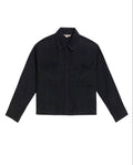 Women's Patch Pocket Straight Shirt in Rayon-Linen Blend, Celebration - 1