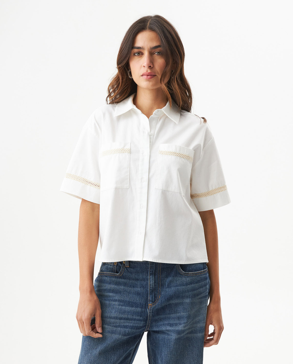 Women´s Cropped Shirt - Raw 63_719G018_CRU110606_0