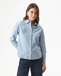 Men´s Striped Cotton Shirt - Blue 63_719G019_AZU184220_0