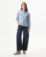 Men´s Striped Cotton Shirt - Blue 63_719G019_AZU184220_4