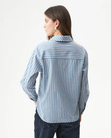 Men´s Striped Cotton Shirt - Blue 63_719G019_AZU184220_6