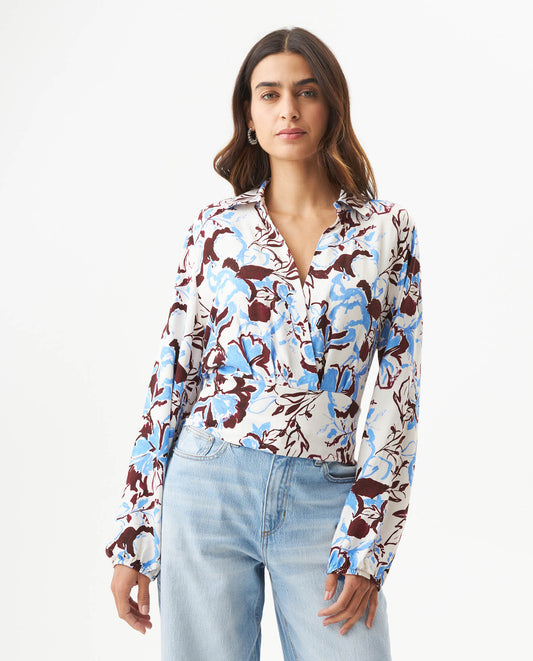 Women´s Floral Cropped Blouse - Raw 63_719G029_CRU114201_0