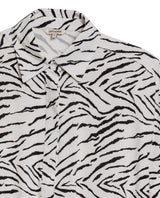 Women's Resort Print Straight Shirt in Viscose, Berth - 7