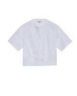 Women´s Cropped Oxford Shirt - White 63_719G032_BLA110601_3