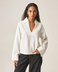 Women´s Cotton Shirt - White 63_719H020_BLA110601_3