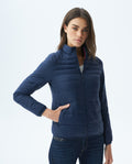 Womens Quilted Water-Resistant Packable Jacket with Storage Bag - Blue 63_720E000_AZU194025_0