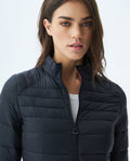 Womens Quilted Water-Resistant Packable Jacket with Storage Bag - Black 63_720E000_NEG193909_5