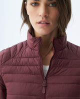 Womens Quilted Water-Resistant Packable Jacket with Storage Bag - Red 63_720E000_ROJ191652_5