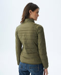 Womens Quilted Water-Resistant Packable Jacket with Storage Bag - Green 63_720E000_VER180430_4