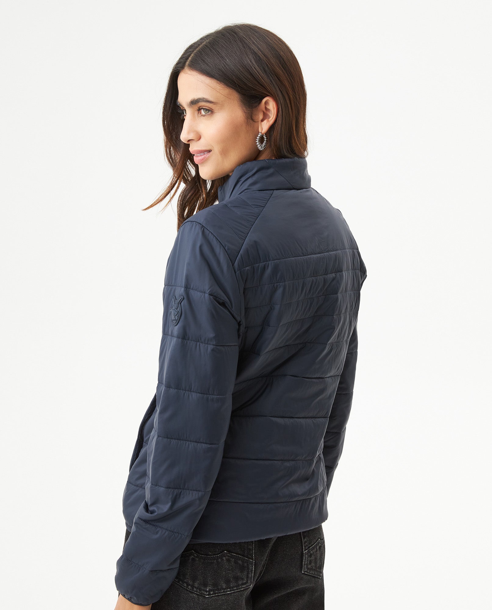 Women's Packable Quilted Jacket Water-Resistant in Polyamide 63_720G000_AZU194011_6