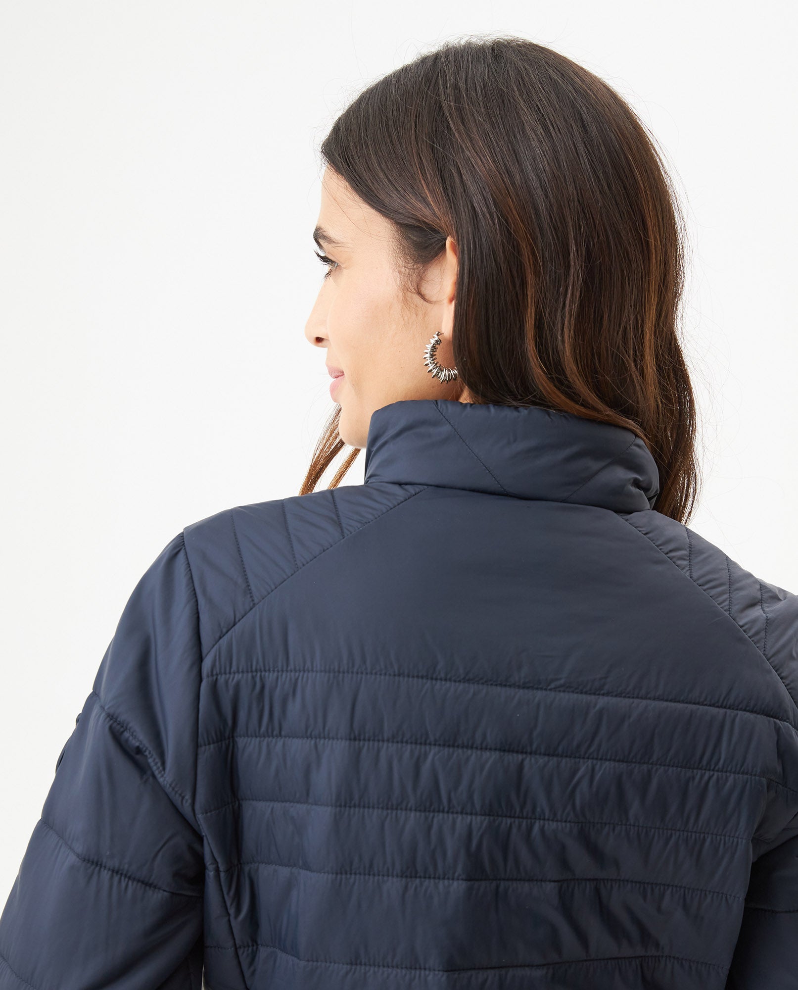 Women's Packable Quilted Jacket Water-Resistant in Polyamide 63_720G000_AZU194011_7
