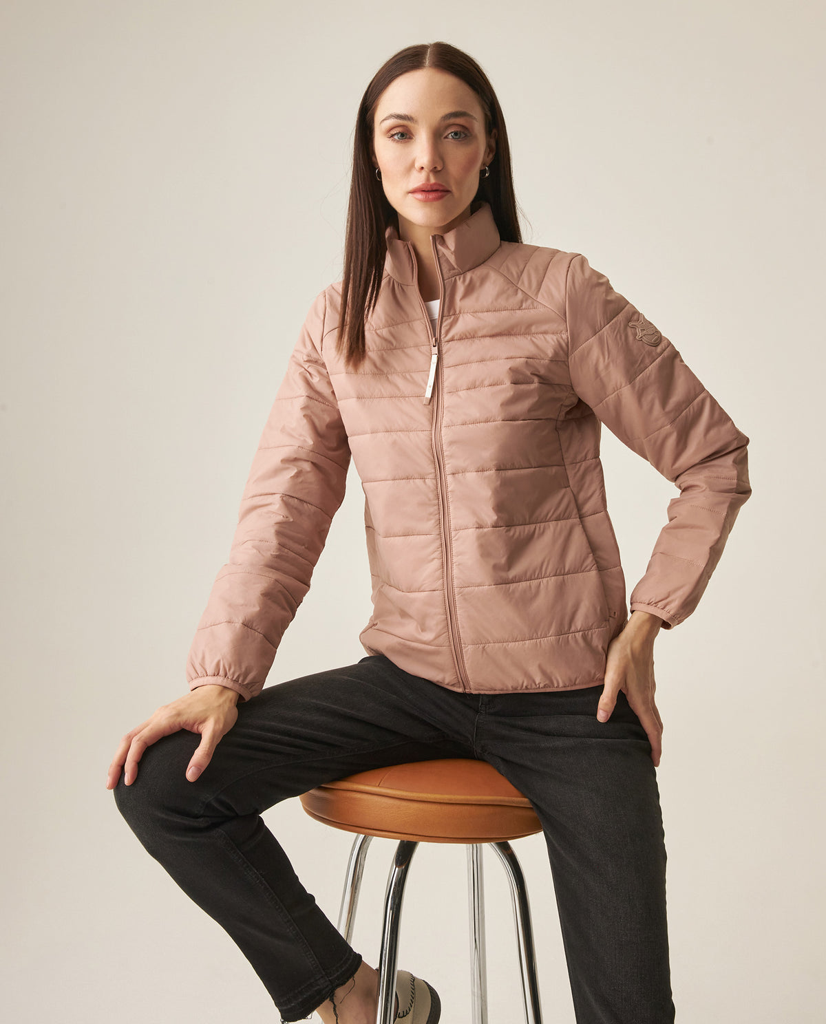 Women´s Packable Puffer Jacket - Pink 63_720G000_ROS141313_0