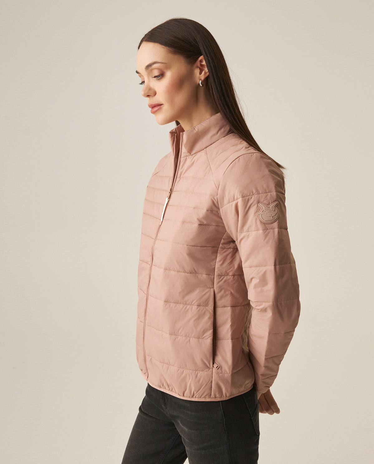 Women´s Packable Puffer Jacket - Pink 63_720G000_ROS141313_3