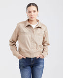 SUEDE TRUCKER JACKET