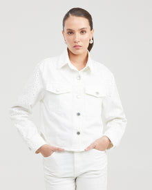 SHINY TRUCKER SHACKET