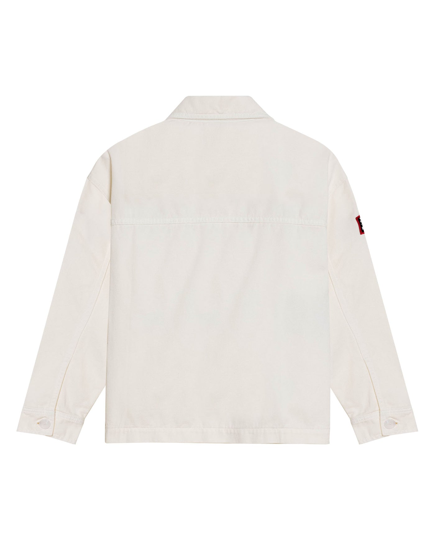 Womens Jacket Shacket Wide Silhouette Cotton Denim Lightweight - Raw 63_721H010_CRU114302_5