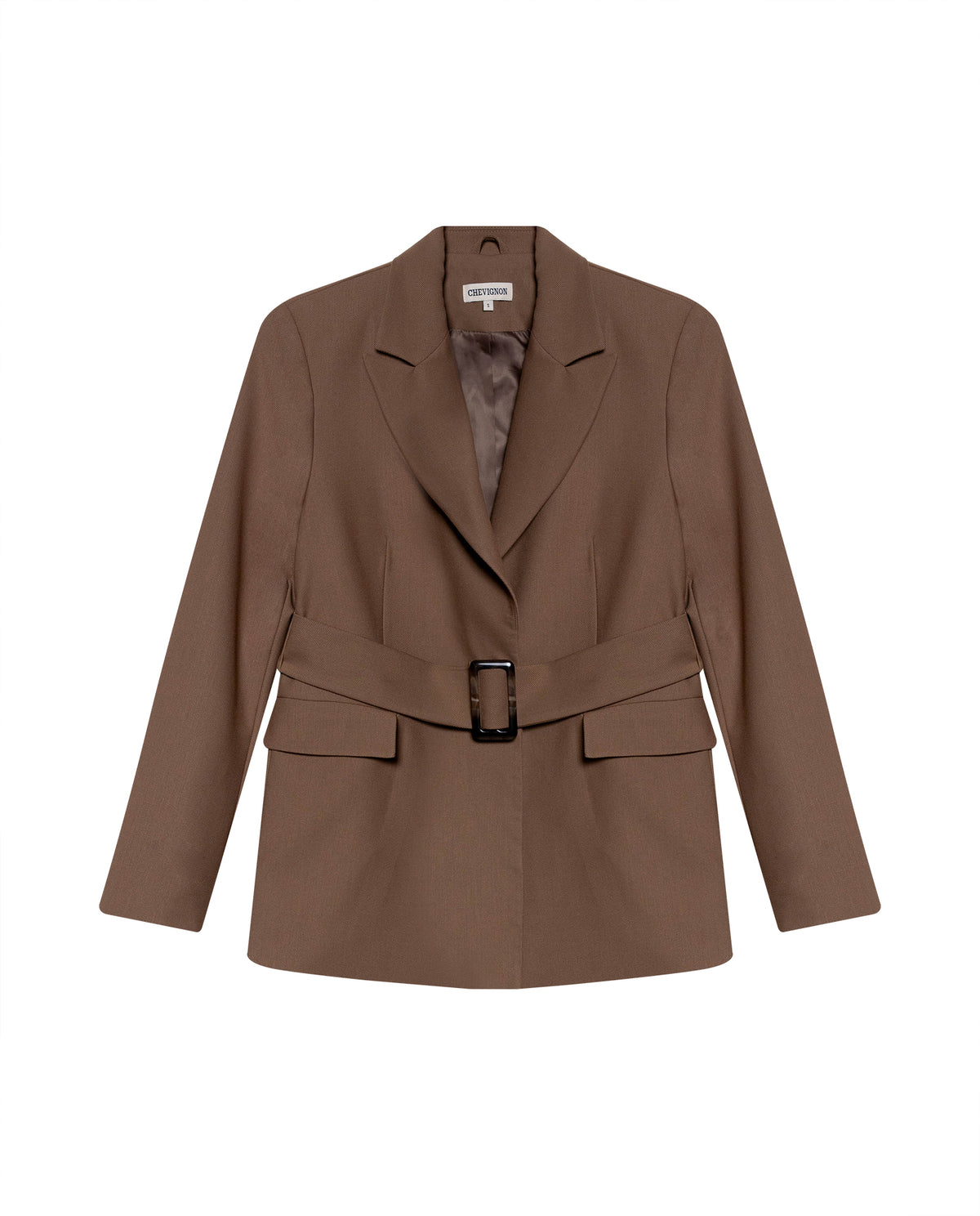 Women´s Belted Blazer - Khaki 63_722H000_CAQ150309_4
