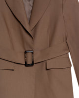 Women´s Belted Blazer - Khaki 63_722H000_CAQ150309_8