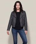 Women´s Biker Jacket - Black 63_722H001_NEG194007_0