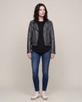 Women´s Biker Jacket - Black 63_722H001_NEG194007_4